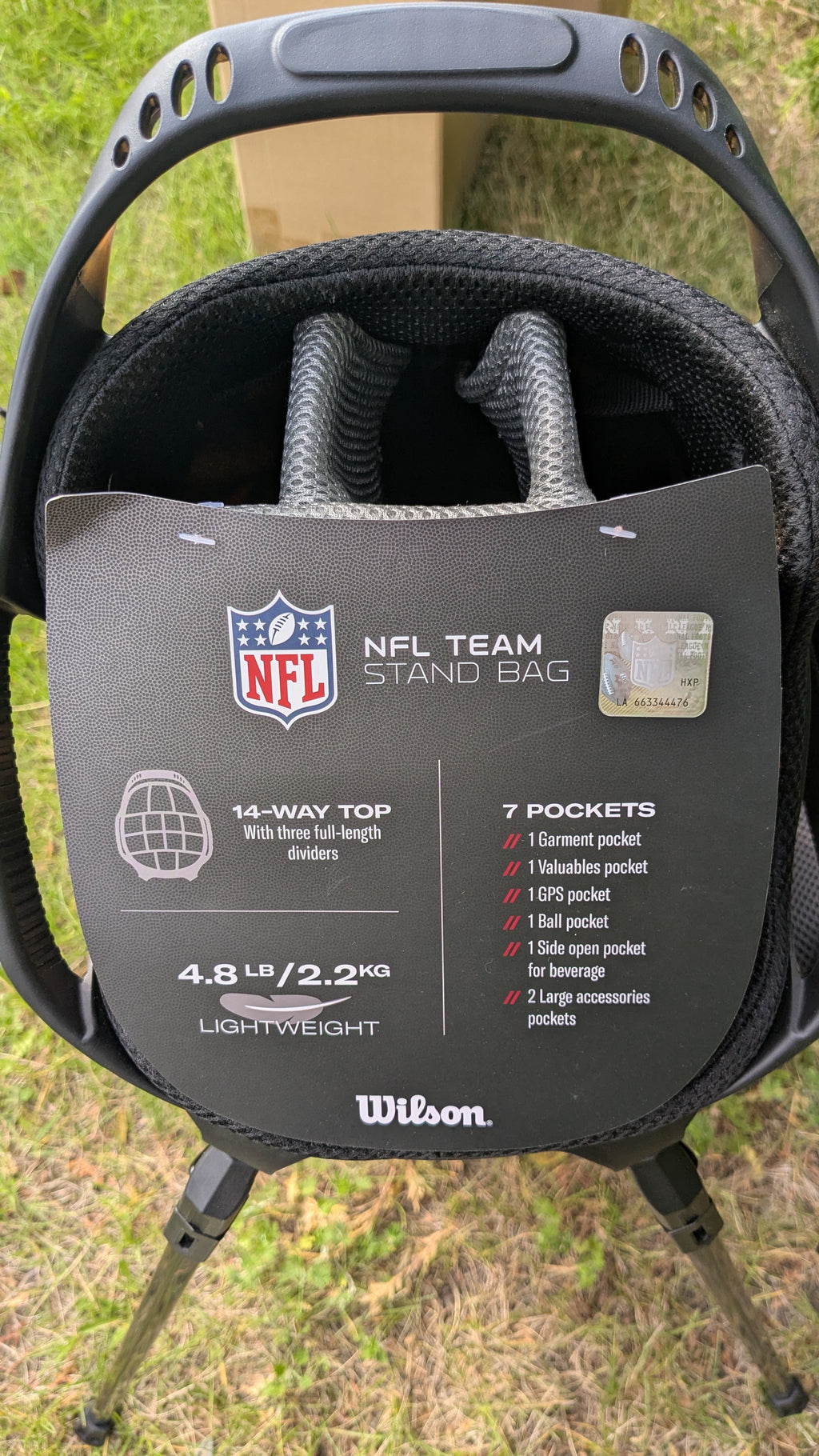 Pittsburgh Steelers Golf Bag