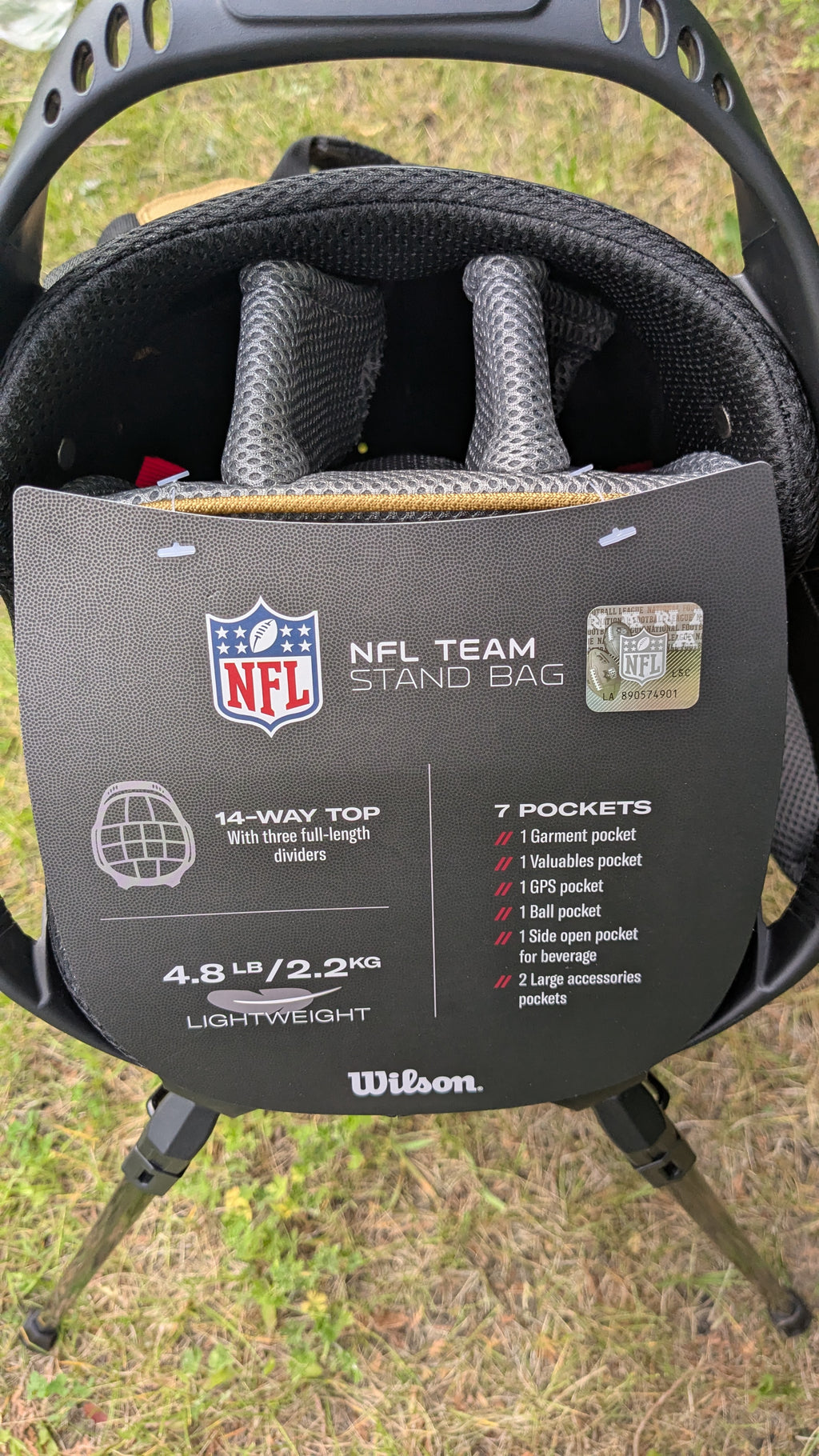 Sac de golf des San Francisco 49ers