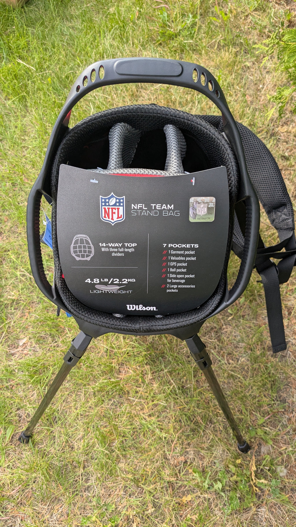 Buffalo Bills golf bag