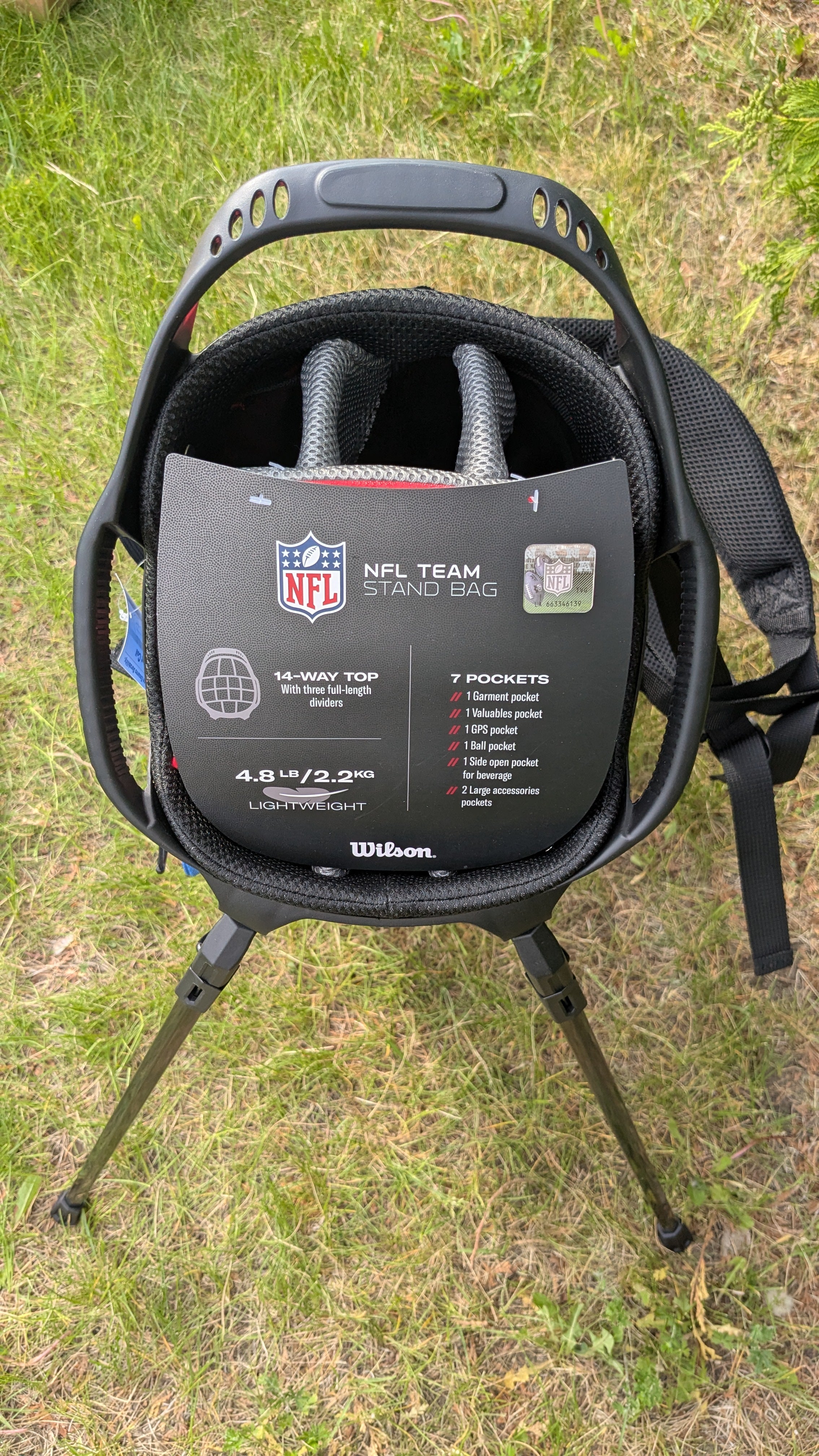 Buffalo Bills golf bag
