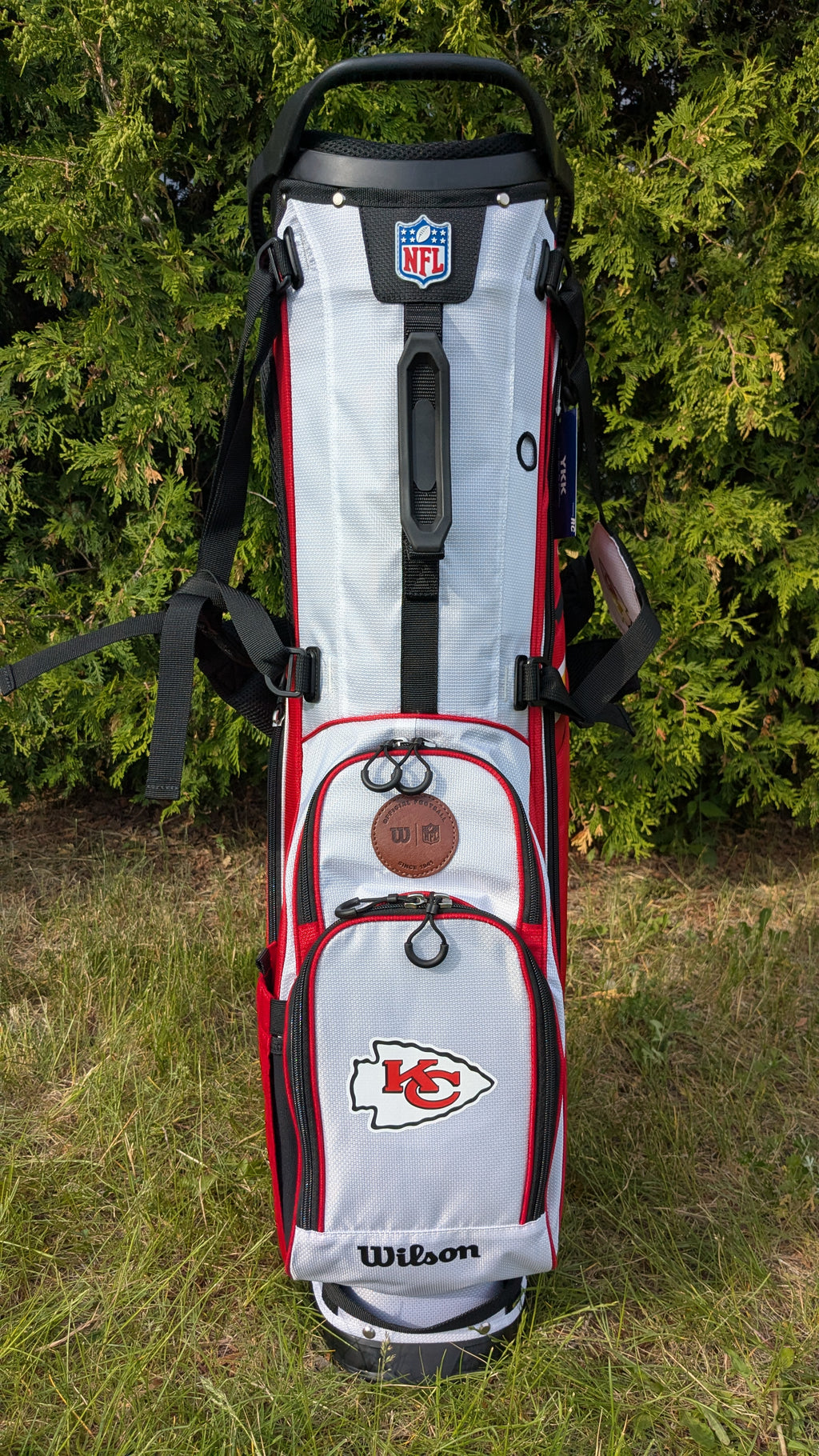 sac de golf des Kansas City Chiefs